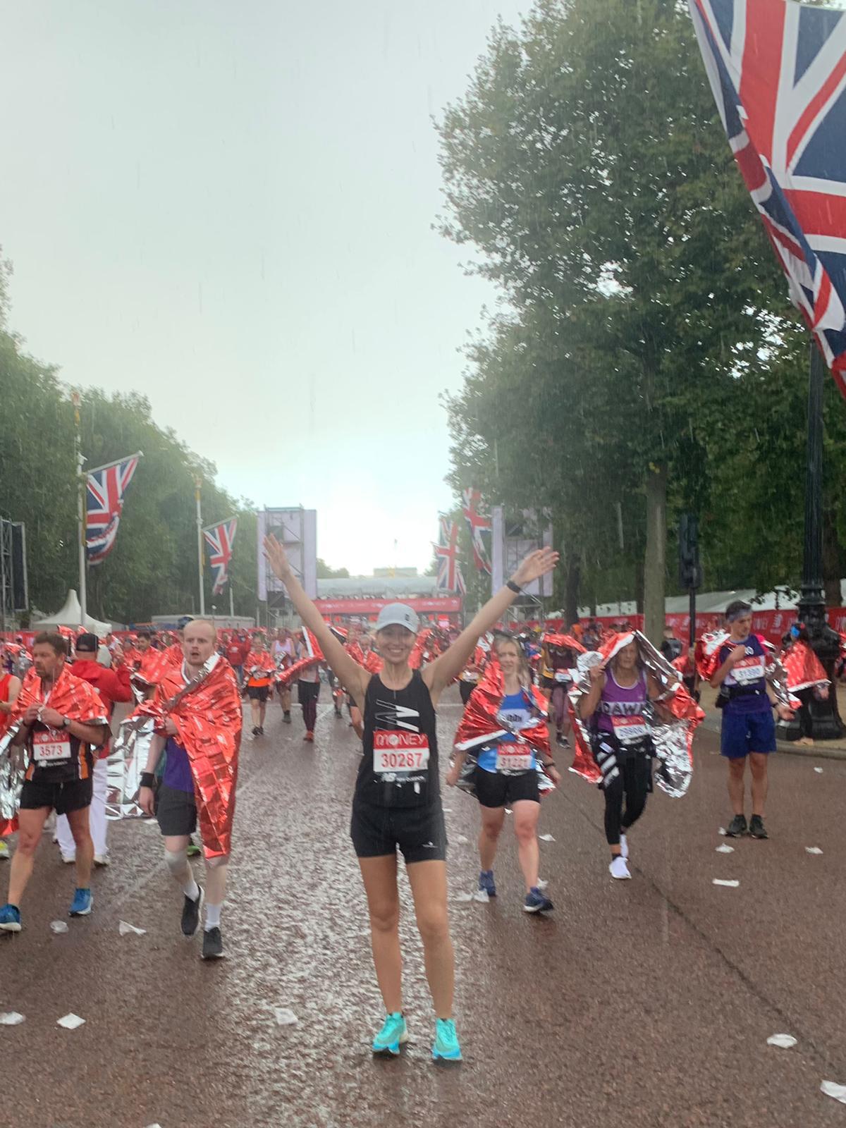 Success for Tara and Tim in debut London Marathon